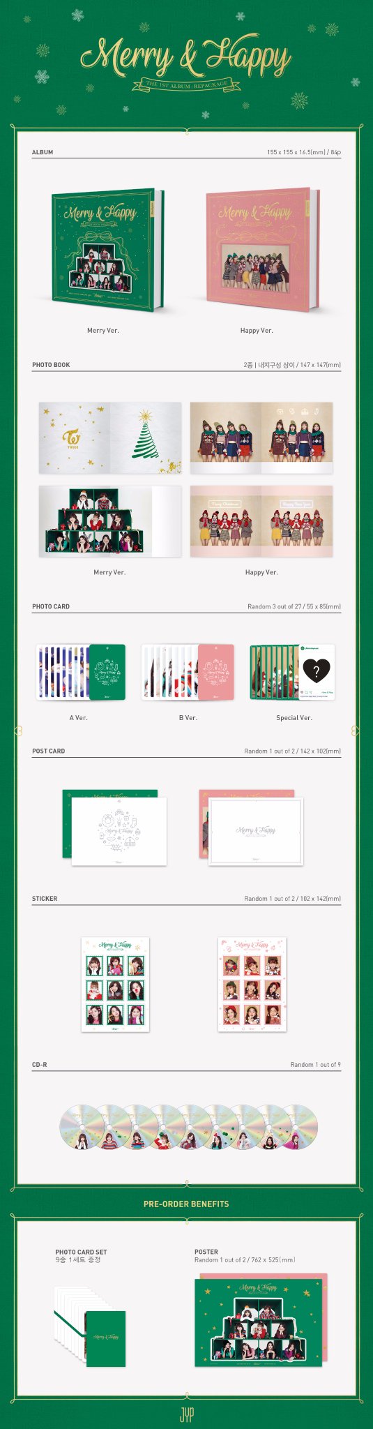 TWICE - MERRY AND HAPPY